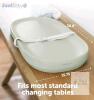 Jool Baby Waterproof Contoured Changing Pad, Gray, 30.8" x 15.75" x 3.25", Non-Slip Base - 2