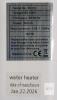 3000W Electric Tankless Water Heater, 110V, Model XY-FC, CE, Vertical Install, 2026 Manufacture - 2