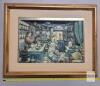 Framed 3D Shadow Box Prints of Victorian Toy Shop and Apothecary Scenes - 4