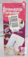 Pretty Me Friendship Bracelet Making Kit &ndash; Includes 10 Strings, 10 Rubber Bands, 20 Pegs, 10 Heart Clasps, Glue, and Illustrated Guide