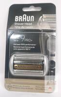 Braun 96M Series 9 PRO+ Shaver Head Cassette Replacement, Compatible w/ Series 9, Made in Germany