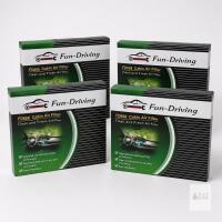 four Fun-Driving FD668 Cabin Air Filters