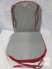 Red Chair Cushion Set with Non-Slip Backing and Fabric Ties New - Set of 2 , 18"&times;18"&times;2 &frac14;" - 2