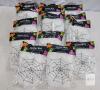 14-Pack Halloween Spider Web Decorations, 0.88 oz Each, Indoor/Outdoor, White, Sealed Packaging - 3