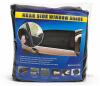 New - 4pc. Large Rear Side Window Shade for Most Cars SUVs, Polyester Mesh, Full-Cover, Black .