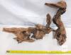 Emours Porous Natural Driftwood, 2 Pieces, 8&ndash;12" for Aquariums and Terrariums - 2