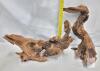 Emours Porous Natural Driftwood, 2 Pieces, 8&ndash;12" for Aquariums and Terrariums - 3