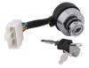 6 Wire Ignition Key Switch for 188F Gas Generator, Compatible with 2.5-6.5 KW, 12V, 2 Keys Included