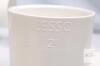LESSO 2" PVC Slip Elbow & Tee Pipe Fittings, White, ASTM SCH 40, Lot of 2 - 2