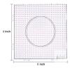 BANCHELLE Transparent 6" Square Fuse Bead Pegboards, Set of 6, 5mm Bead Compatible - 2