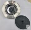 StopShroom Drain Strainer and Stopper Set, Stainless Steel & Silicone