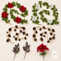 Dollar General Holiday Style Assorted Christmas Garlands & Floral D&eacute;cor Lot &ndash;