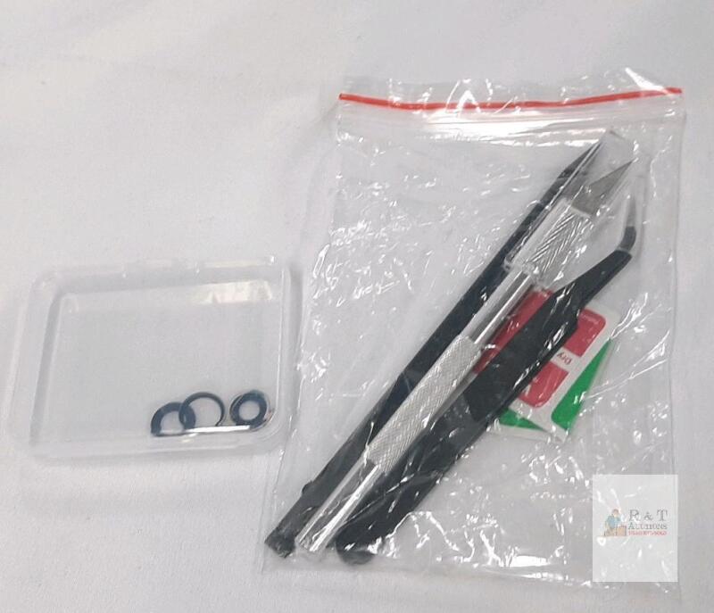 Smartphone Camera Lens Replacement Kit &ndash; 3 Lenses, Precision Tools, Adhesive Rings, Universal Fit