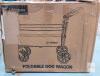 Libbipaw Foldable Dog Wagon Cart, 200 lb Capacity, Black, All-Terrain Wheels - 4