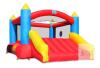 Action Air Castle Bounce House 12'x9'x6' w/ 450W Blower, Mesh Walls, Slide, Accessories Included