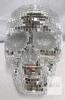 Mirrored Mosaic Skull and Jack-o&rsquo;-Lantern Halloween Ornaments &ndash; Set of 2, 6-Inch Each - 2