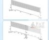 TyrSen 2-in-1 Portable Pickleball Net System, 11 ft & 22 ft Lengths, Frost-Coated Steel Frame - 3