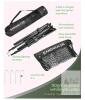 SANGMUCEN 10ft Adjustable Multi-Sport Net Set, Steel Frame, Carry Bag, Height 42"-60", Black - 3