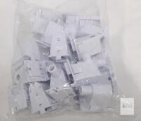 Snap-In HE Fluorescent Lamp Holders, Medium Bi-Pin, T8/T12, 660W 600V, UL CSA, 20+ Qty