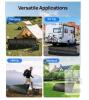 New ECO-WORTHY 200W Portable Foldable Solar Panel for Power Stations - 3