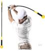 48" Golf Swing Trainer Flexible Shaft Weighted Tempo Aid &ndash; Black/Yellow, Adult, All Skill Levels