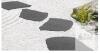 Tierra Verde MT5001309CM 18"x22" Recycled Rubber Stepping Stone, Grey