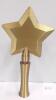 Star Magic Wand Toy, 3D Printed, Modular, Gold & Purple, Model Wand04, new