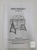 Bonbay Model 858 Baby Bassinet, Adjustable Height, Mesh Sides, Wheels, 36"x21" Bedside Sleeper - 3