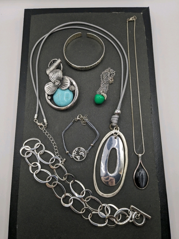 Assorted Unverified Necklaces, Bracelet & More.