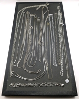 Assorted Unverified Silver Chains