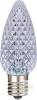 New Novelty Lights 25PK C9 LED Faceted Ultra Bright Dimmable Outdoor Christmas Light Replacement Bulbs - 2