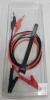 EDGELEC Alligator Clips to Banana Plug Test Leads, 14 AWG, 41.3 in, 2 Leads (Red & Black) - 3