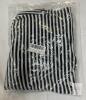 NEW AOISAGULA Women's Black White Striped Crew Neck Long Sleeve Sweater, Size Large, - 4