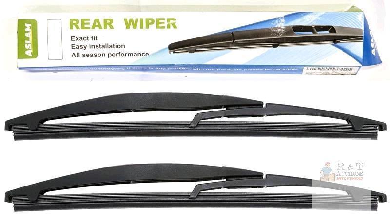 New 2-Pack ASLAM 11E Rear Windshield Wiper Blades Type-E Fits the Snap Claw Arm / AS-01-11E