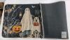 Halloween Runner Mat 17x45" Ghosts Pumpkins Cats Dogs Haunted House Non-Slip, Polyester Print - 2