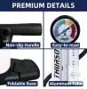 THURSO SURF Dual Chamber SUP Pump, Manual Hand Pump for Inflatable Stand-Up Paddle Boards - 2