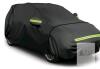 Blueshyhall Waterproof Car Cover for Toyota 4Runner, SUV Fit, Reflective Strips, Black, 190"x74"x73"