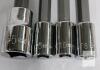 Long Torx Bit Socket Set (T8, T10, T25, T45), 3/8&rdquo; Drive, 5.5in Length, Holder Included - 3