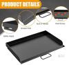 AjinTeby Camp Chef SG90 Griddle Top, 24" x 16", Heavy-Duty Seasoned Steel - 3