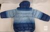 Children's Size 130 Blue Ombr&eacute; Puffer Jacket with Hood, Lightweight Polyester, Zipper Closure - 2