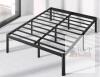 Queen Metal Platform Bed Frame, 59.5" x 79.5" x 16", 700 lb Capacity, Model 3501-16A, Steel Slats