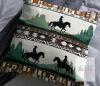 Feelvon Wild Decor Cowboy Tapestry Blanket, 72.x66, Cotton/Polyester Blend - 3