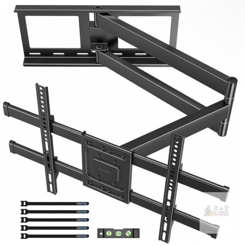 BONTEC CT-139M Full Motion TV Wall Mount for 32"-75" TVs, 132 lbs Capacity, 40.9" Extension