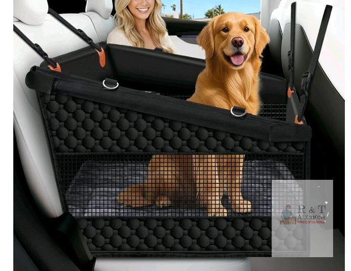 Buatis XL Dog Car Seat Cover for Midsize SUVs & Trucks, 32.3"x23.2"x23.6", Waterproof Hard Base