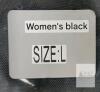 Women's Large Black Waterproof Polyester Snow Bib Overalls, Adjustable Straps, - 3