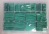 ASHINER 580PCS Green Heat Shrink Tubing Kit, Polyolefin, Assorted Sizes, Organizer Case, 2:1 Ratio - 2