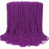 Huskein 120 PCS Purple Bead Necklaces, 33" Length, Plastic Material