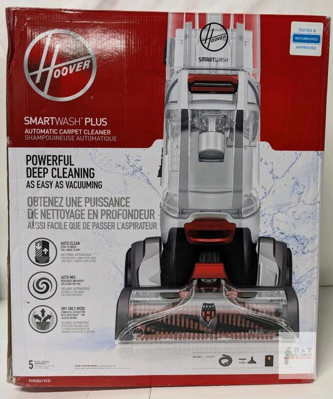 Refurbished Hoover Smartwash Plus Carpet Cleaner. | Guaranteed to Work! 30 day warranty | Retails for $400