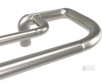 NEW Umbra Twilight Double Curtain Rod, 66"-144" Adjustable Length, Matte Nickel Finish