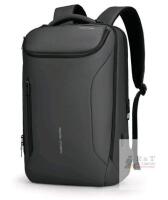 MARK RYDEN 17.3" Laptop Backpack, Water-Repellent Oxford Fabric, USB Charging Port, YKK Zippers